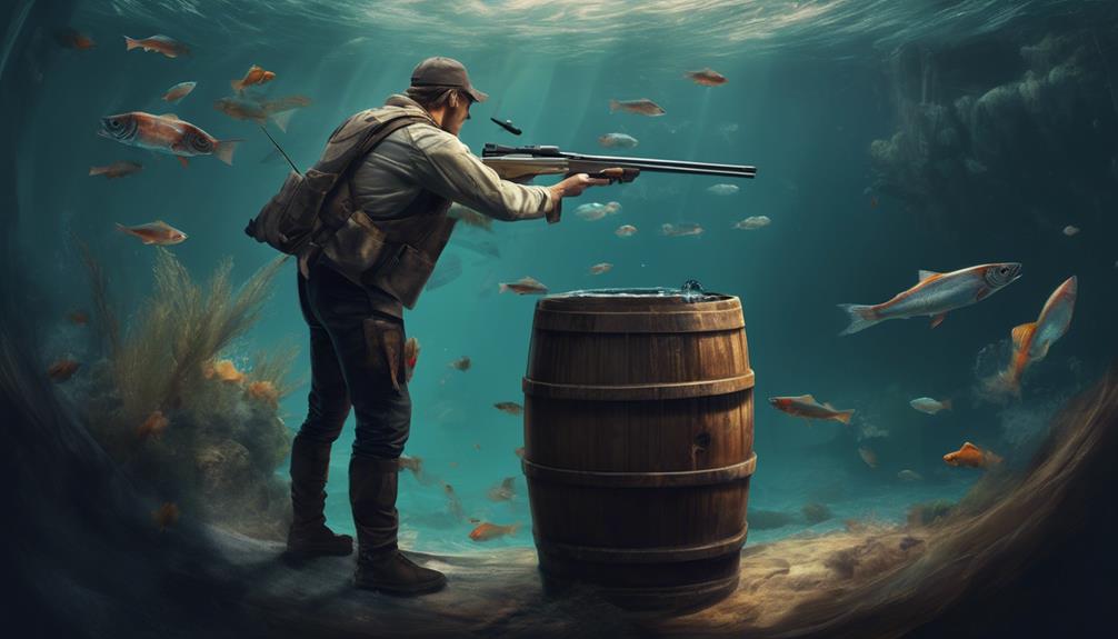 meaning of like shooting fish